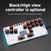 16Keys Gaming Keypad All Button Leverless Controller Arcade Stick for PC with Light Display