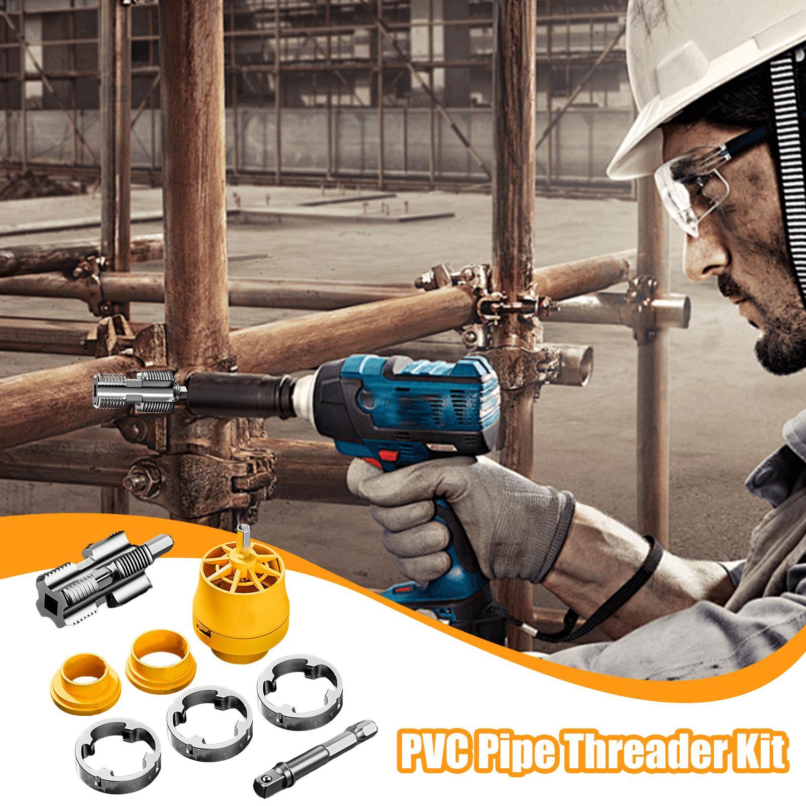 

Pipe Threader Home Plumbing Repair Professional Automotive And Industrial Maintenance Plumbing Pipe Threading Tool Set CHINA