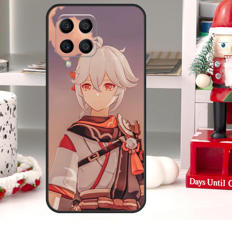 Kazuha Genshin Impact Game For Samsung Galaxy M55 M15 M13 M23 M33 M53 M20 M21 M51 M12 M32 M52 M34 M54 M31s M30s Case