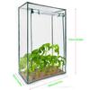 Mini PVC Warm Tier Household Plant Greenhouse Cover Waterproof Anti-UV Protect Tomato Plants Flowers (without Iron Stand)  29.37 * 19.69 * 59.06in