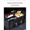 Environmentally Friendly Foldable Large Capacity Car Trunk Storage Box Wear-resistant And Waterproof Suitable For Car SUV Trunk