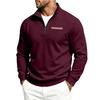 Men's Fleece Zip Up Sweatshirt Stand Collar Heavyweight Outdoor Casual Jacket