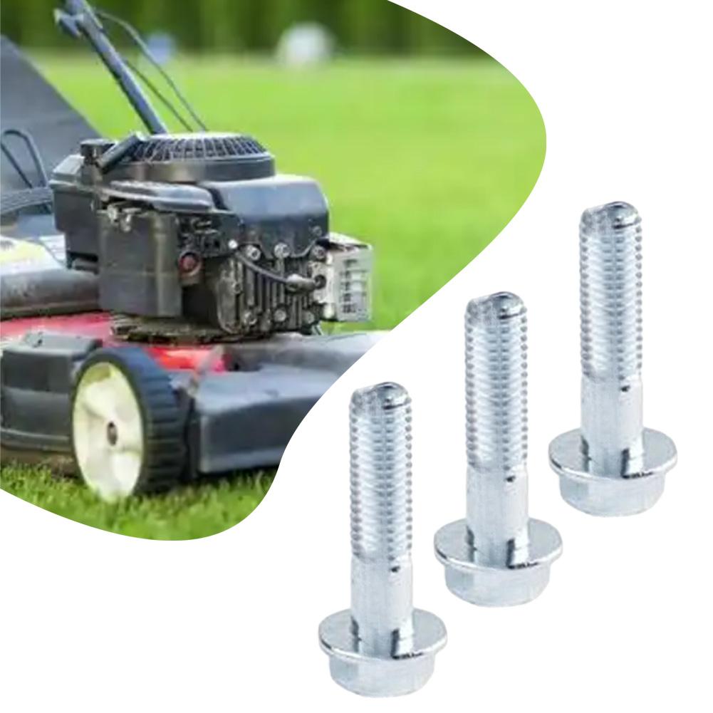 Bolts Pack of 3 for HusFor P524X 970601501 Lawnmowers Designed for Maintenance and Mower Cutting System Support