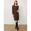 Jiu Zi Anna Kou Belted Yak Wool Sweater Dress