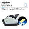 IP65 Waterproof LED Solar Lights Outdoor RIP Motion Sensor Wall Lamp 3 Modes Solar Powered Garden Patio Stairs Street Lights
