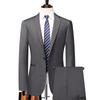 Neuer Anzug Anzug Ein-Knopf Professionelles Kleid Business Casual Anzug Zweiteiliges Hochzeitsbankettkleid