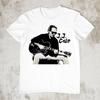 New Rare JJ Cale Play Guitar Cotton White All Size Unisex Classic Shirt