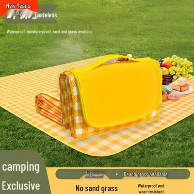 Waterproof Outdoor Picnic and Camping Mat – Thick, Moisture-Proof, Portable Beach Tent Mat