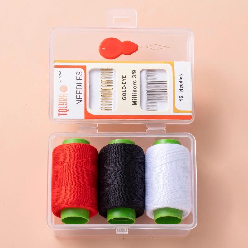 Portable High-Quality Mini Sewing Kit: Practical Set with Thread & Mending Tools for Home and Dormitory