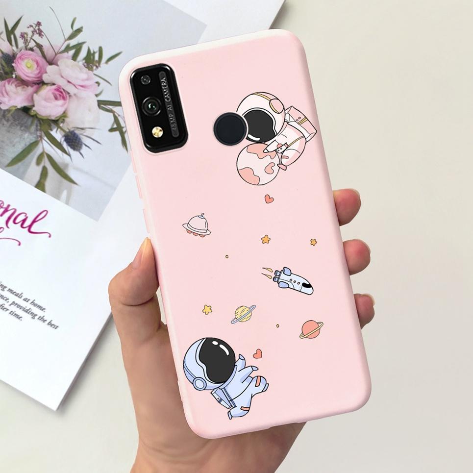 Soft Silicone Cases For Huawei Honor 9X lite Case JSN-L21 JSN-L22 JSN-L23 Coque Fundas Luxury Design Pattern Soft Silicone Etui