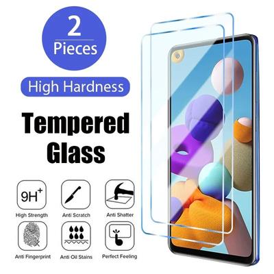 2 adet temperli cam Samsung Galaxy A13 A52S A32 A22 5G ekran koruyucu Samsung A21S A52 A51 A50 A72 A71 A70 A11 cam