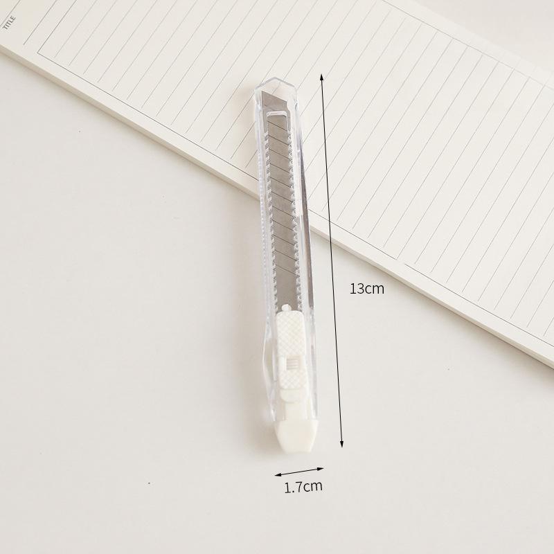 

Минималистичный канцелярский нож в стиле Muji, мини, малого размера, с маленьким лезвием для вскрытия посылок и коробок, студенческий нож ручной работы, резак для бумаги Large
