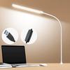 New A LED Desk Lamp with Clamp, Eye-Caring Clip On Lights   Office, 3 Modes 10 Brightness, Long Flexible Gooseneck,Metal