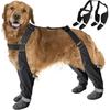 Botas com Suspensório para Cão, Galochas para Cão Grande, Botas de Inverno Impermeáveis para Cão Calças de Neve, Protetores de Patas Calçado Legging L Nova Chegada S06