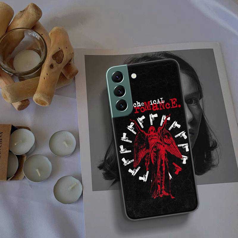 My Chemical Romance MCR Phone Case For Samsung Galaxy S22 S25 Ultra S21 S10 Plus S26 Edge S20 S23 S24 FE Cover Silicone Soft
