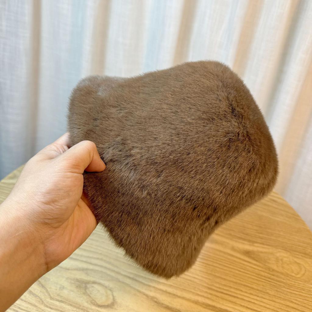 Hat Girls Winter New Thickened Warm Ear Protector Basin Hat Plush Bucket Hat