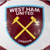 West Ham United FC Crest Polyurethane Training Football