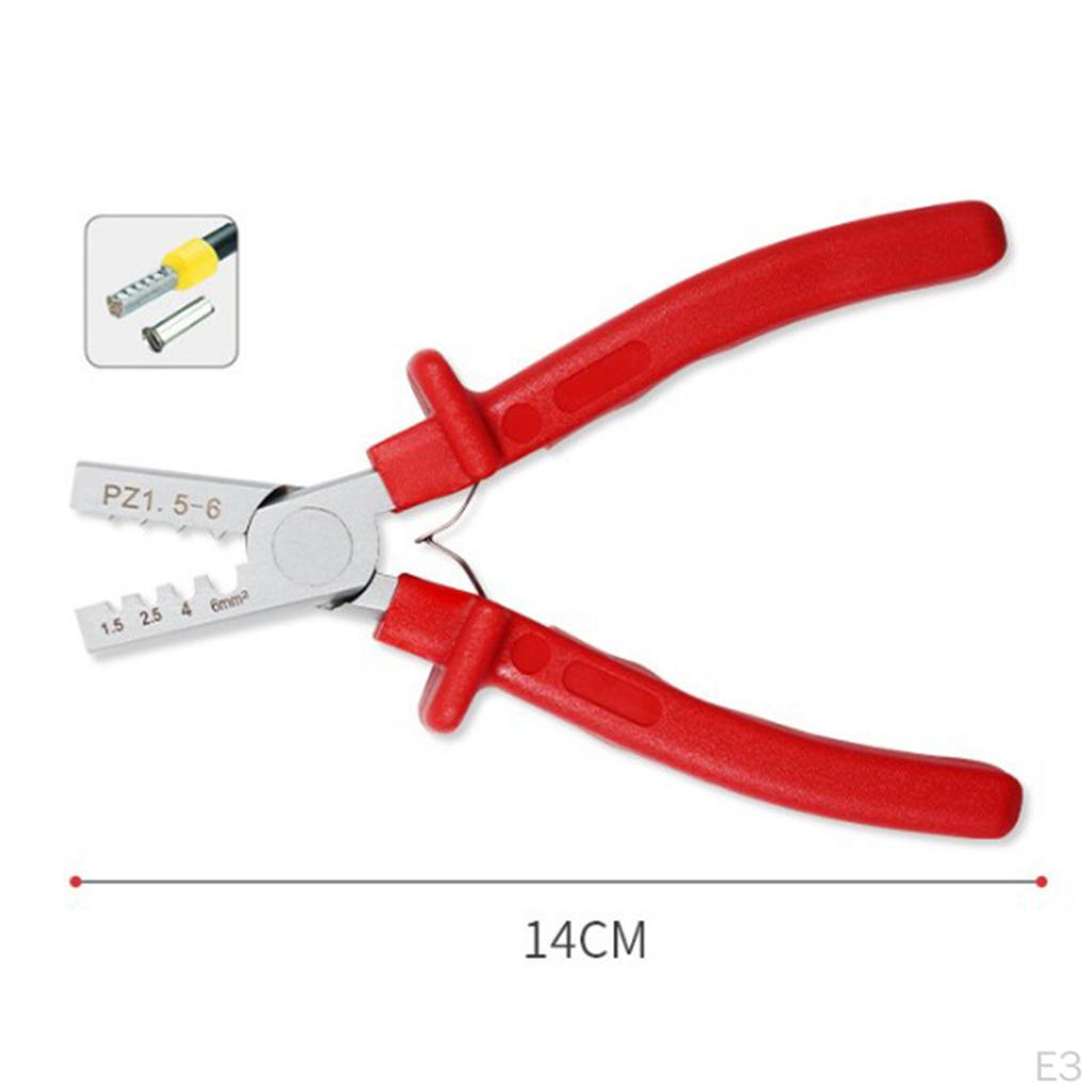 Crimping Pliers Tool Approx. 140mm Crimper for Wire End