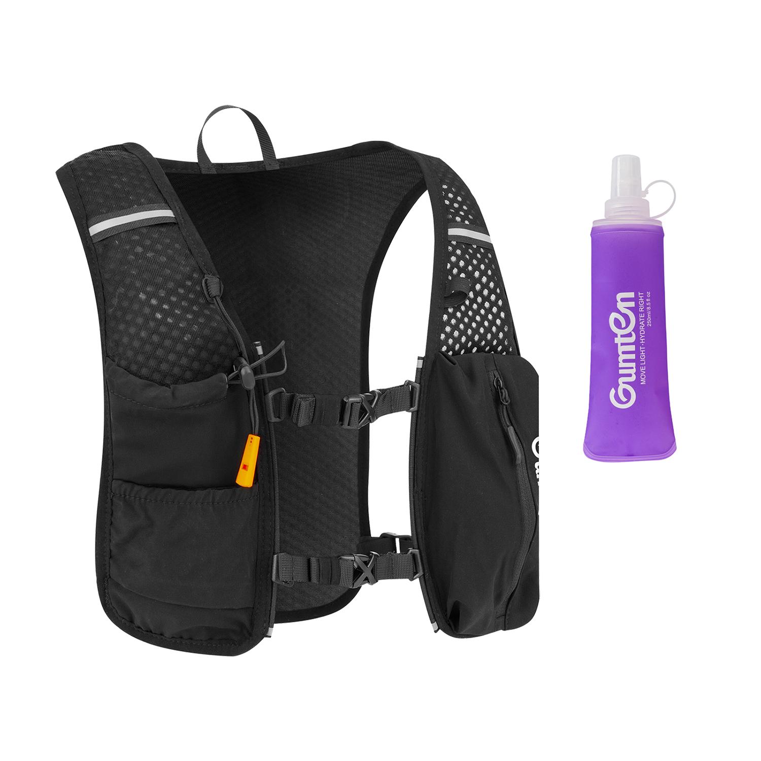 Trail Hydration Running Vest ,Lightweight with 250ml Water Bottle for Hiking Trail Running Cycling Race Marathon for Women Men