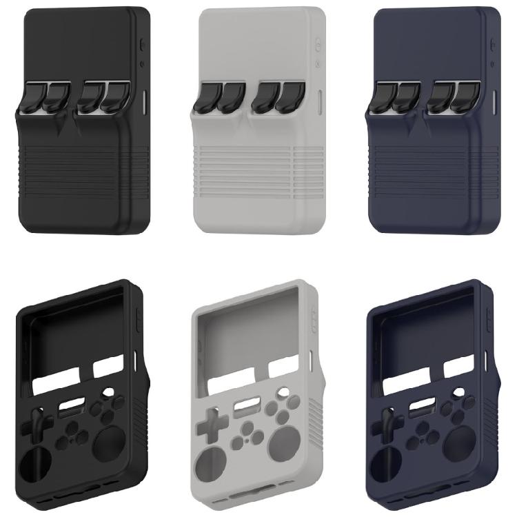 Silicone Protective Cover Handheld Game Consoles Shock Absorbent Protector Silicone Case Against Wear & Tear for R36S