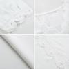 Shirt Female Design Sense Niche Top Three-quarter Sleeves Loose Summer T-shirt Lace Stitching Chiffon Shirt Professional Top Suit Suit