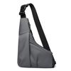 Tide Cool Water-Repellent Men's Crossbody Chest Bag: Fashionable, Large Capacity, Lightweight, and Casual Backpack