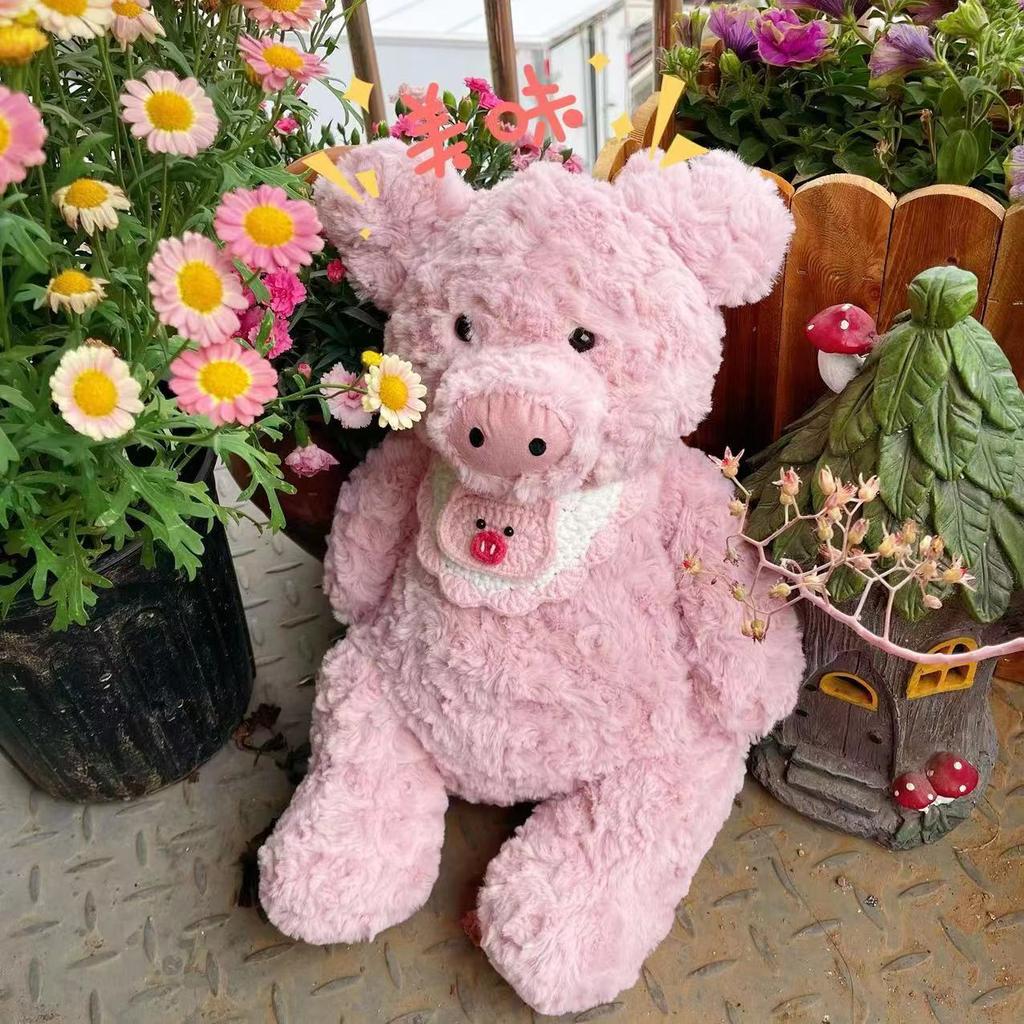 28-50cm JC Urs Bashful Barcelona Porcul Barnabus Jucărie de Pluș Perna pentru Somn Confortabilă Păpușă Canapea Pernă Moale pentru Îmbrățișare Ornament pentru Birou Cadou