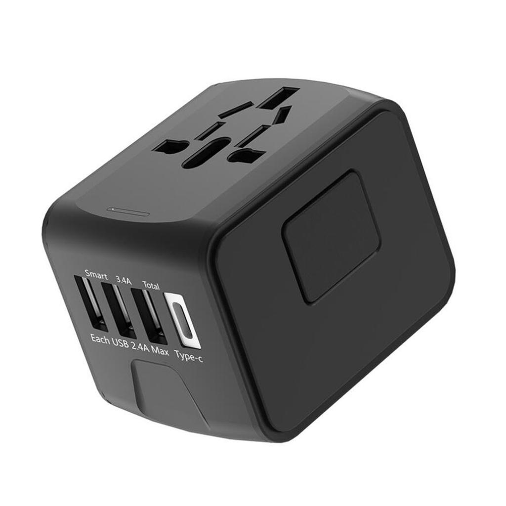 Universal Travel Adapter One International Power Adapter Charger For Australia, US, UK, EU