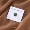 New 54color Matte Silk Scarf Hijab Magnet Brooch Strong Magnetic Buttons Round Shawl Dual-use Collar Clip Cufflinks