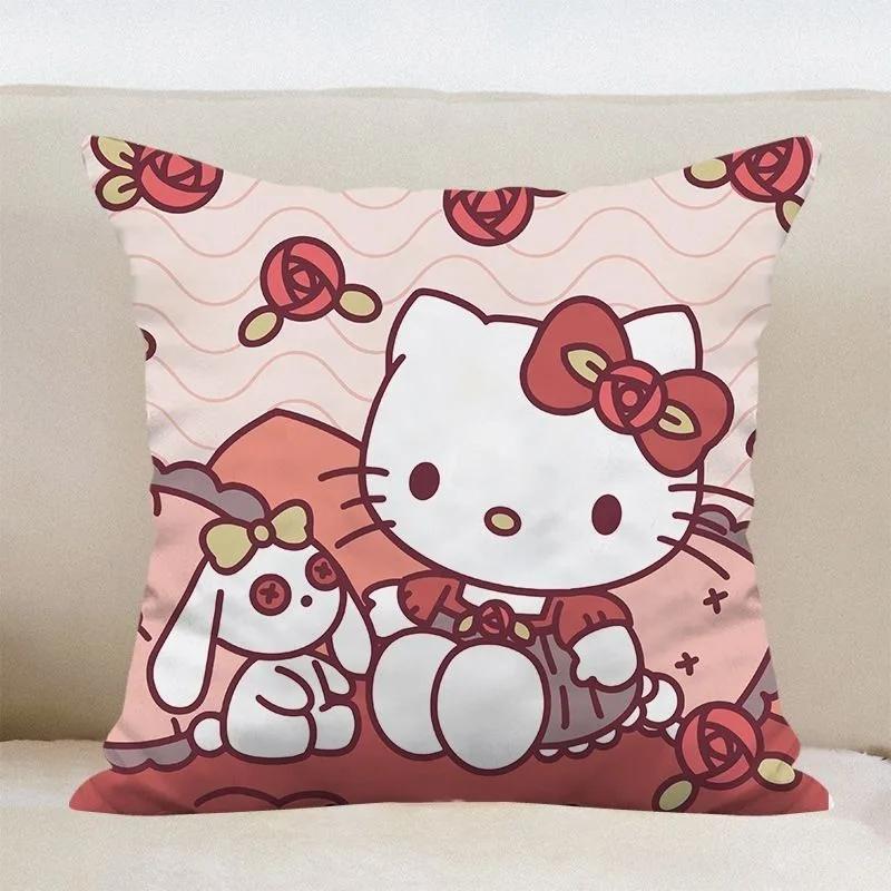 Rajzfilm Párnahuzatok Nappali Dekoráció Nyomtatott Kanapé Párnahuzat Poliészter Puha Párnahuzat