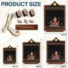 Custom 3D Effect Reading Books Tracker Sign 2 Layer Wooden Book Log Board for Kids Personalized Count Books Read Year Wall Decro