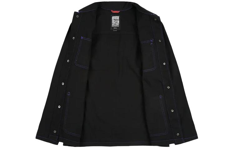 Vans Jackets Men's Black Lapel Moderate Other VN0A3WF140C