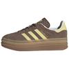 Womens Gazelle Bold 'Earth Strata Powder Yellow' (women's Sizes) Earth Strata / Powder Yellow / Cloud White Skateboard Shoes JI2697