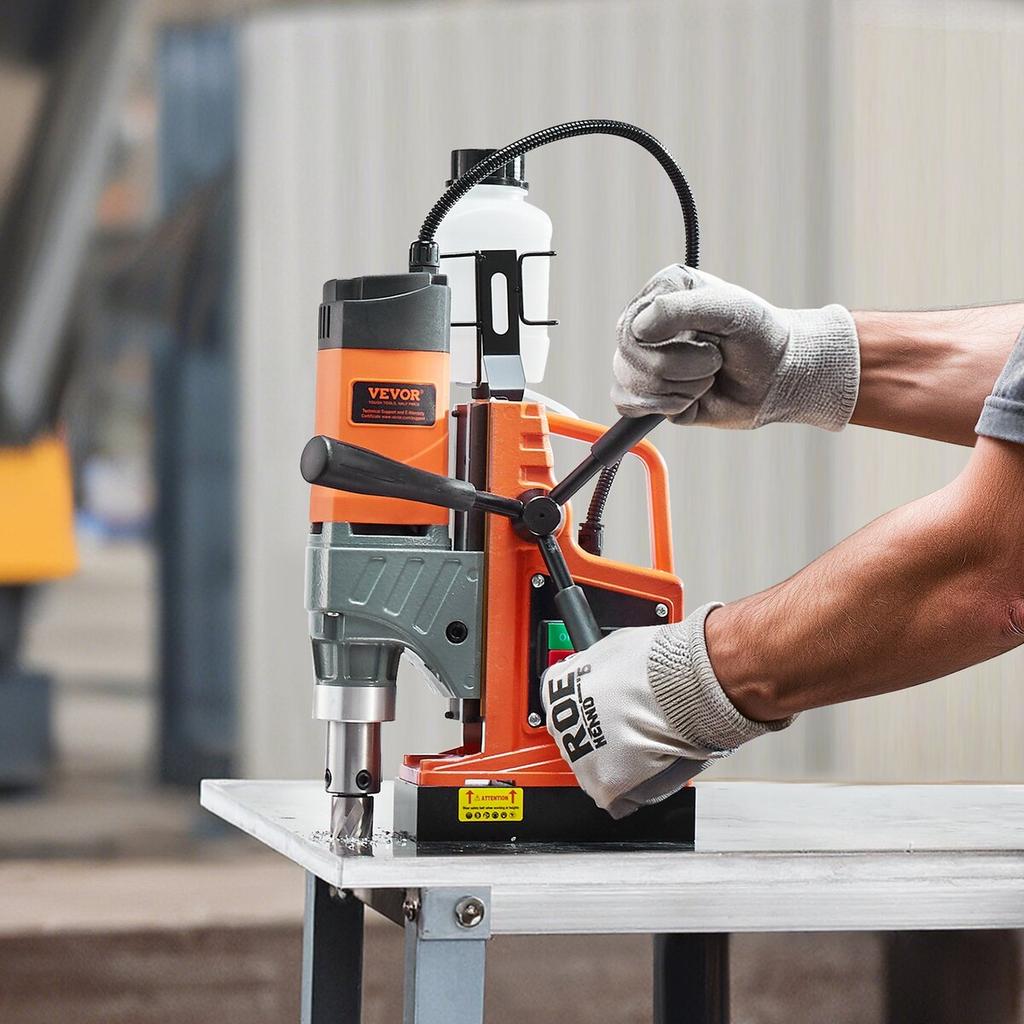 Magnetic Drill 1450W 12500N Portable Mag Drill Press 850RPM