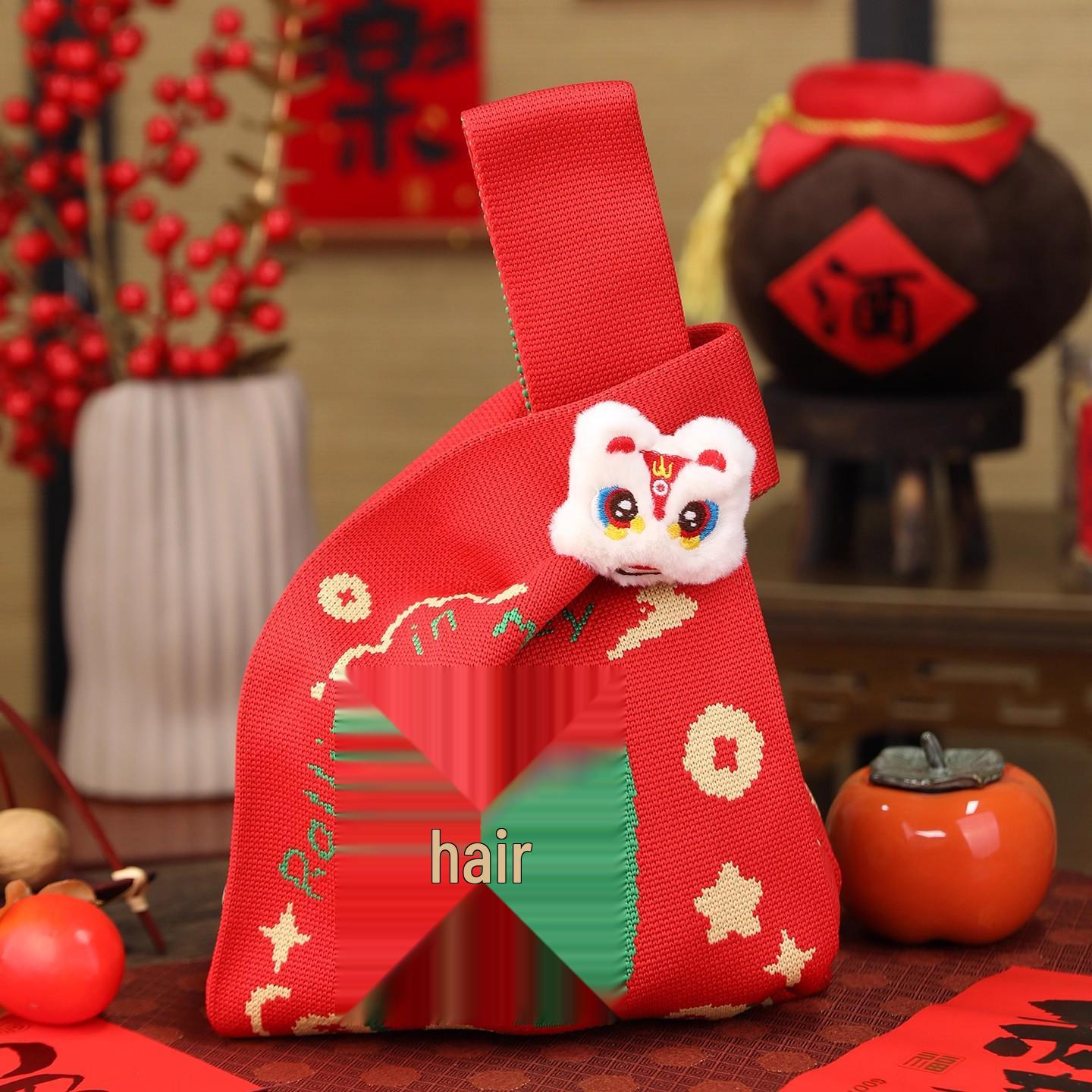 

Chinese Style High-End New Year Candy & Snacks Gift Bag