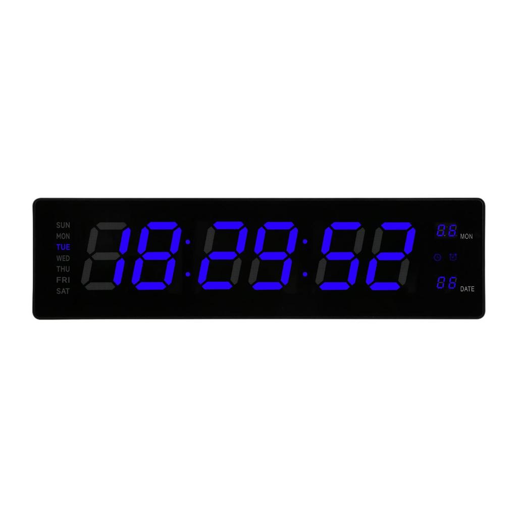 Wall Hanging Alarm Clock Dorm Farmhouse Studio Teens Dorm Led Digital Clock