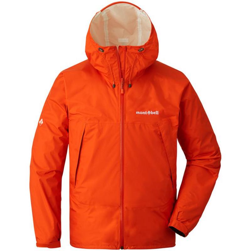 

MONTBELL Rain Walker Dry-Tec Водонепроницаемая, Ветрозащитная, Сверхлегкая, Легкая куртка-ветровка мужская L