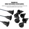 10Pcs Soft Rubber  head Suction Cup   Heads for Children Hunting Game Outdoor Sports