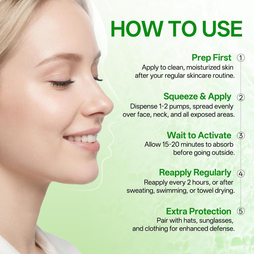 Oil-Control Light Sunscreen-Help Shield Skin From UVA And UVB Rays-Gently Replenishes Skin Moisture And Aids-60g