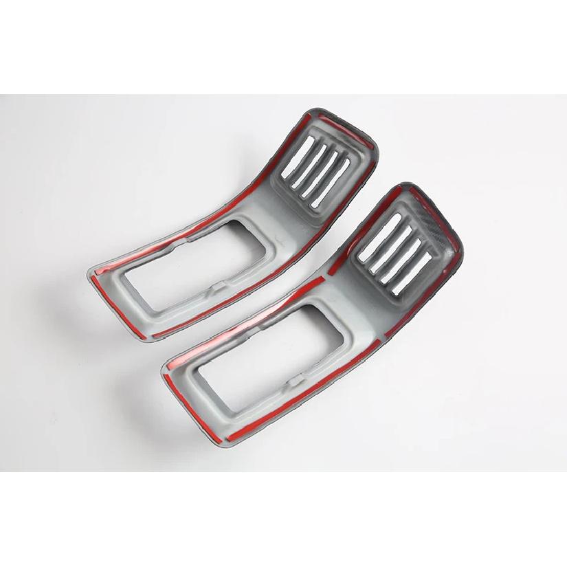 For BYD SHARK 6 2025 2026 Car Accessories Carbon Fiber Style Exhaust Side Cover Dashboard Trim Bezel Molding Trim