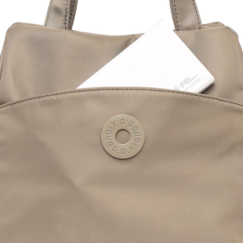 Water-resistant Nylon Handbag Women's Lightweight Multi-compartment Large Capacity Shoulder Bag