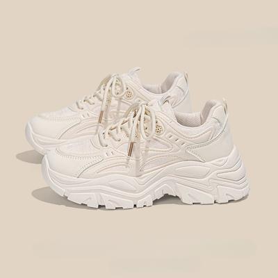 Women's Shoes Ins All-Match Commute Platform Dad Shoes Women's Spring New Height Increasing Leisure Sneaker Women's