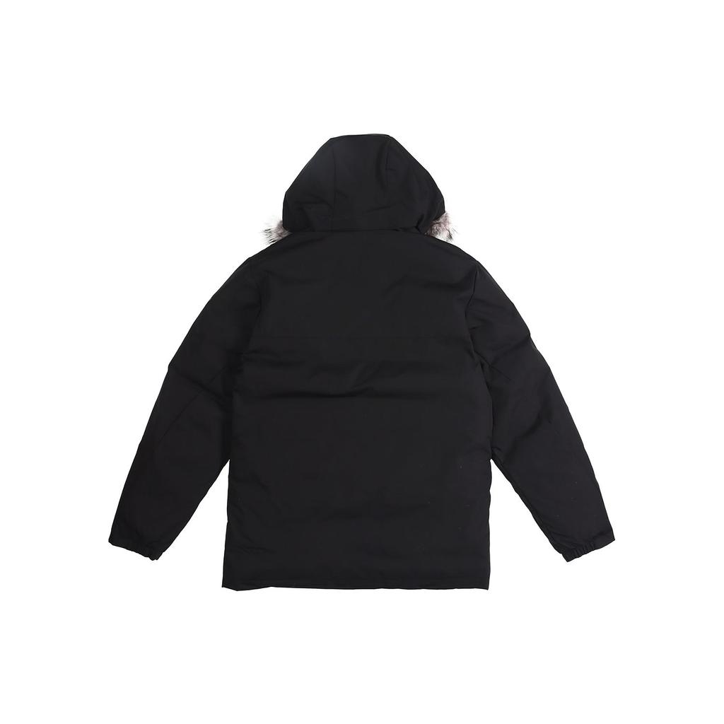 Adidas Warm Mid-Length Hooded Cotton Jacket Men Outerwear Black CF0879