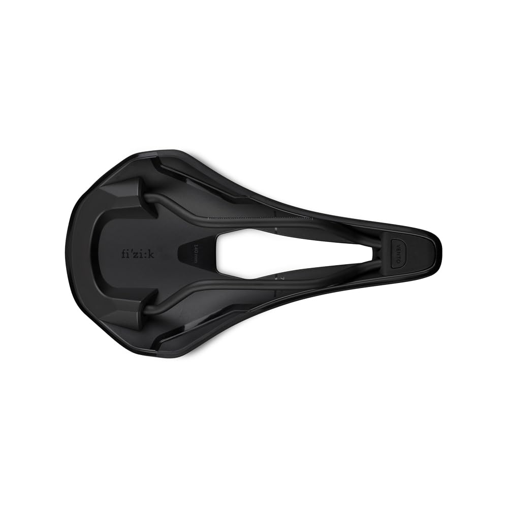 Fizik Argo Vento R5 Rail F1925140 S-Alloy Saddle, Black, 140mm,