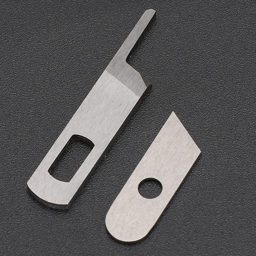 2Pcs Upper Lower Blades Household Multifunction Sewing Machine for SINGER 14U LOWER KNIFE