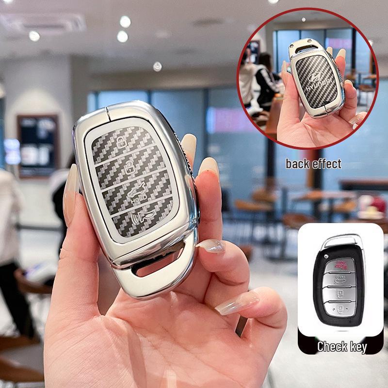

Premium 9-Key Fob for Hyundai: Compatible with Elantra, Mingtu, Lingdong, ix25, Verna, ix35, Tucson, Sonata. Bagged