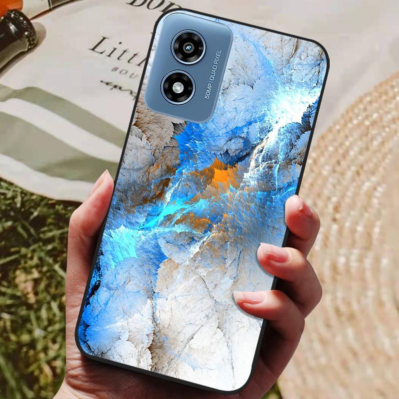

For Motorola Moto G Play 2024 Case Soft TPU Silicone Back Cover for Moto G Play Gen 3 Phone Cases Protective Fashion Coque Black For Moto G Play Gen3