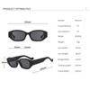 Classic Small Womens Sun Glasses Glasses Men Elegant Vintage Circular Ladies Oval Sun Eyeglasses Trendy Designer Style Style Eyewear Female