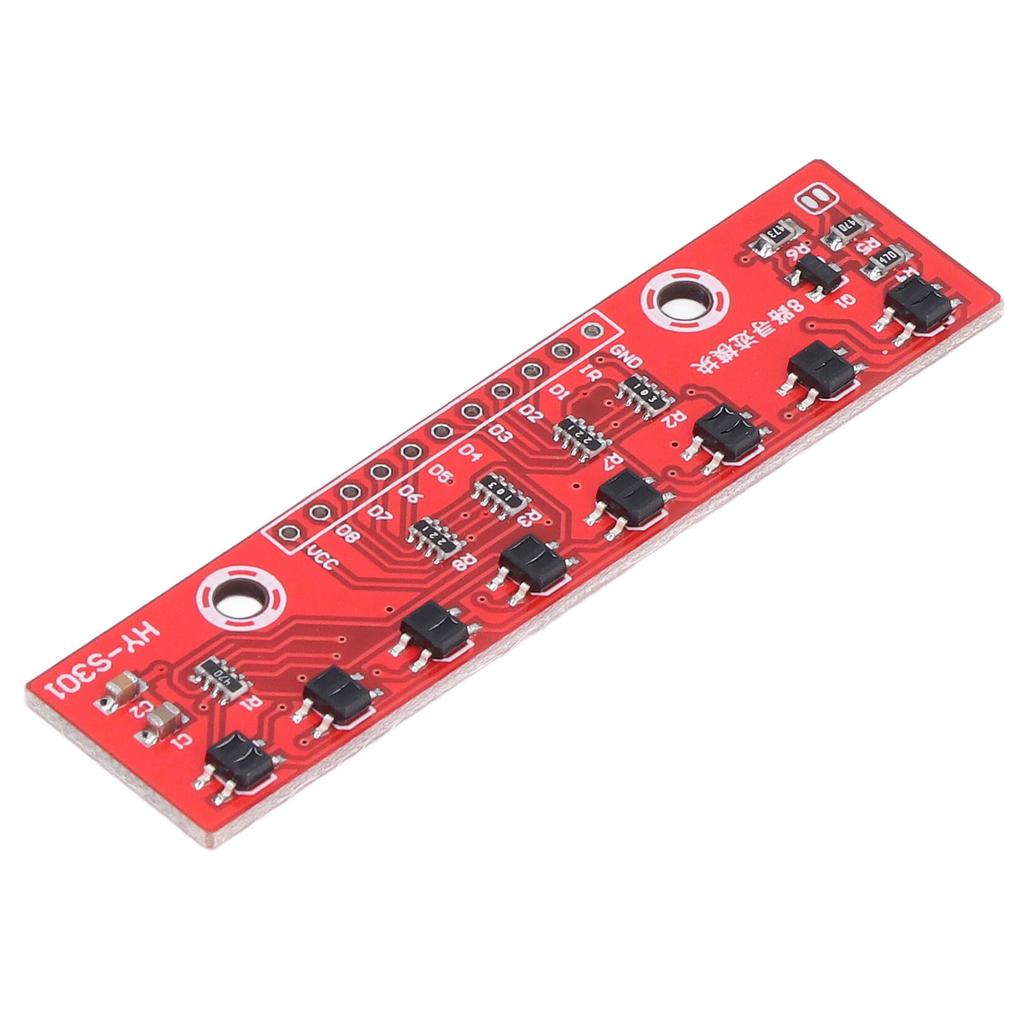 Tracking Module 8 Channel Infrared Detection Sensor PCB 8bit Detector Hunt Board