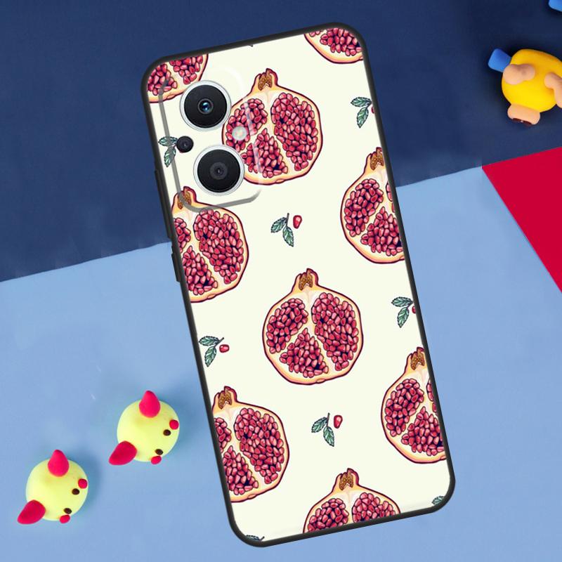Avocado Pear Papaya Pomegranate For OPPO Reno 12F 13F 14F 11F 10 11 12 13 14 Pro 8T 7 8 Lite OPPO Find X9 X8 X6 X5 Pro Case